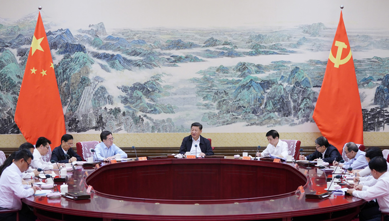 　　7月2日，中共中央总书记、国家主席、中央军委主席习近平在中南海同团中央新一届领导班子成员集体谈话并发表重要讲话。